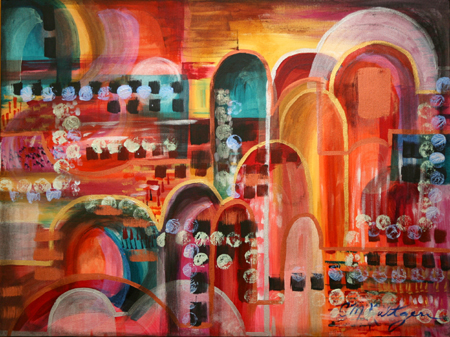Eastern Arches by artist Candy Kultgen